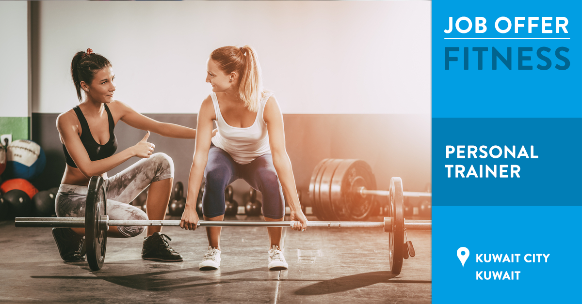 Personal Trainer (Female) Kuwait City, Kuwait Fitness Job Offers