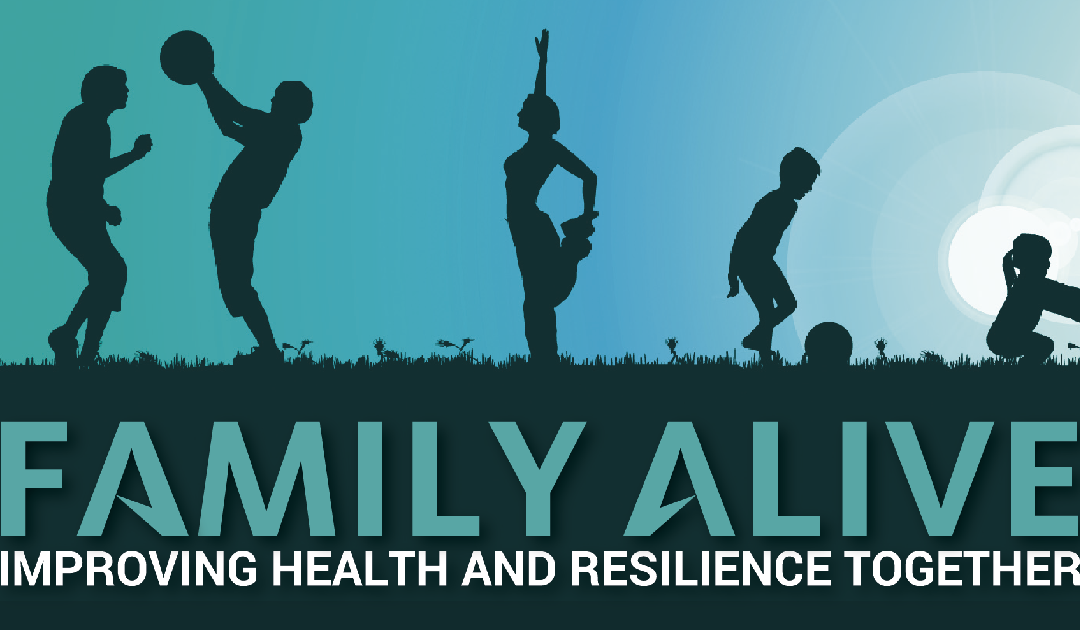 Exercício em família com o Family Alive