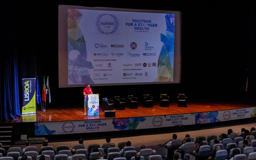 Exercise Summit é um sucesso e reune 400 profissionais do exercício
